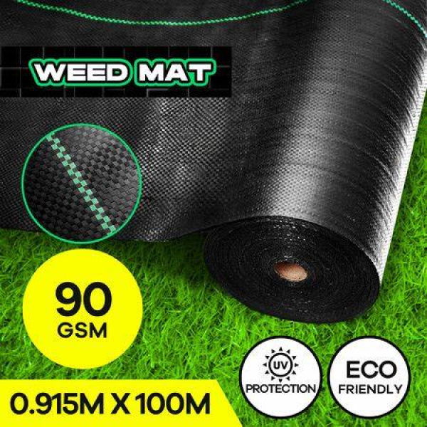 Weed Mat Ground Cover Barrier Gsm Redticket