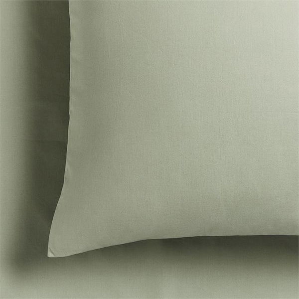 Adairs Green 300TC Fresh Stem European Pillowcase Each