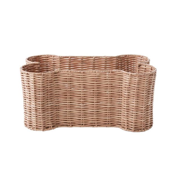 Adairs Animalia Natural Bone Small Basket (Natural Basket)