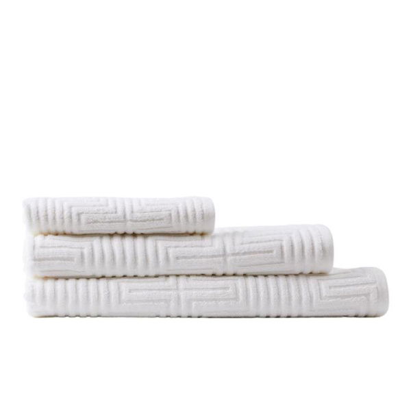 Adairs Aspen White (White Bath Sheet)