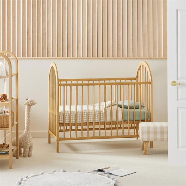 Adairs Natural Cot Baby Archie