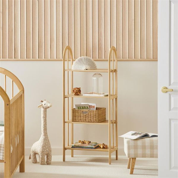 Adairs Natural Shelf Baby Archie Natural Tall Shelf