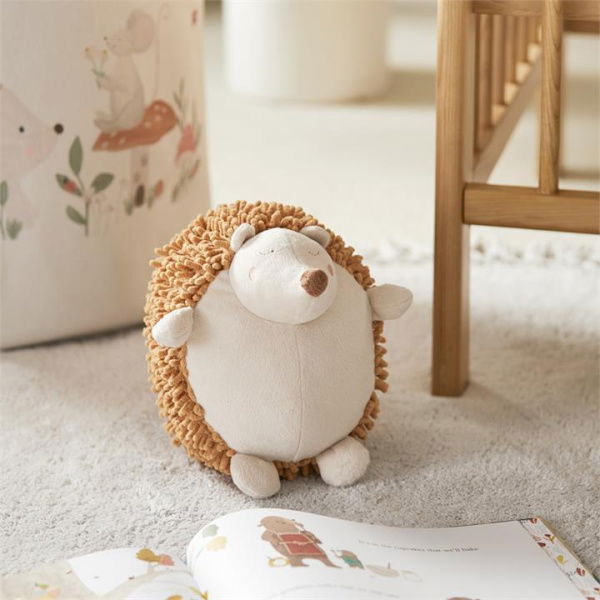 Adairs Natural Toy Baby Hubert Hedgehog Cuddle