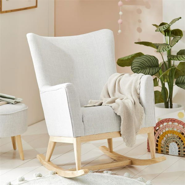 Adairs Grey Baby Marley Rocking Chair