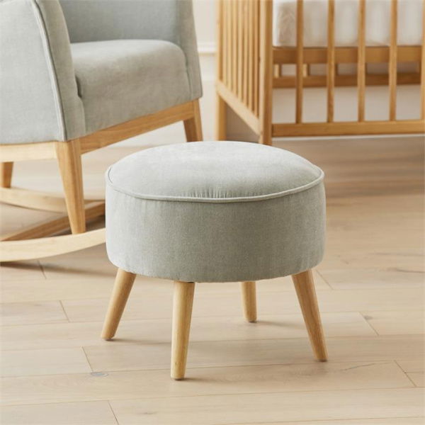 Adairs Green Baby Marley Sage Foot Stool