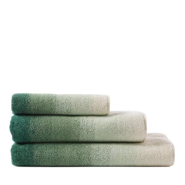 Adairs Bella Jade Ombre - Green (Green Bath Sheet)