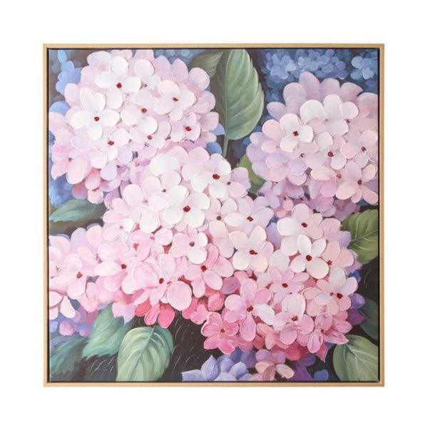 Adairs Botanica Hydrangea Garden Wall Art - Hydra (Hydra Wall Art)