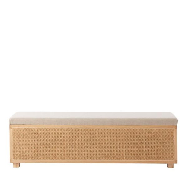 Adairs Burleigh Natural Large Storage Blanket Box (Natural Storage Box)