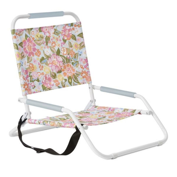 Adairs Blue Beach Chair Byron Floral Beach