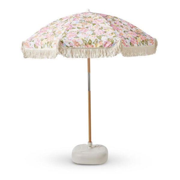 Adairs Blue Byron Floral Holiday Beach Umbrella