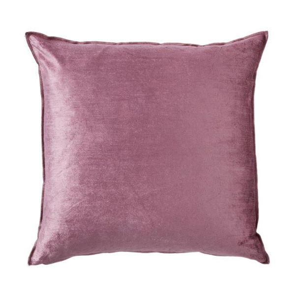 Adairs Cairo Heather Velvet Cushion - Purple (Purple Cushion)