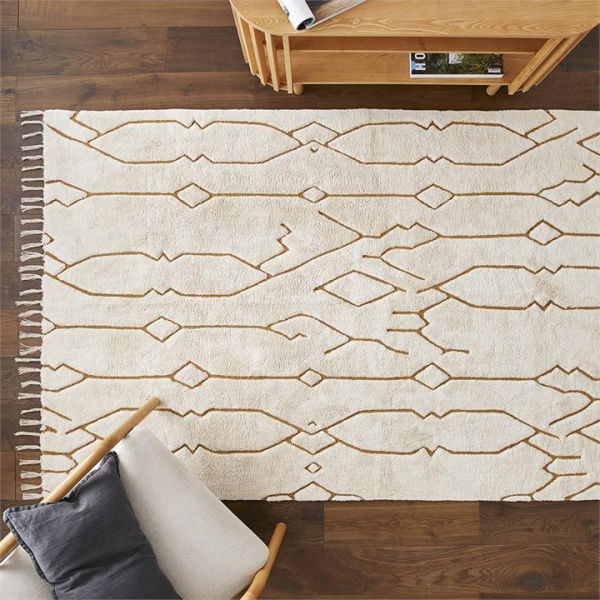 Adairs Natural 160x230cm Caledonia & Tobacco Rug