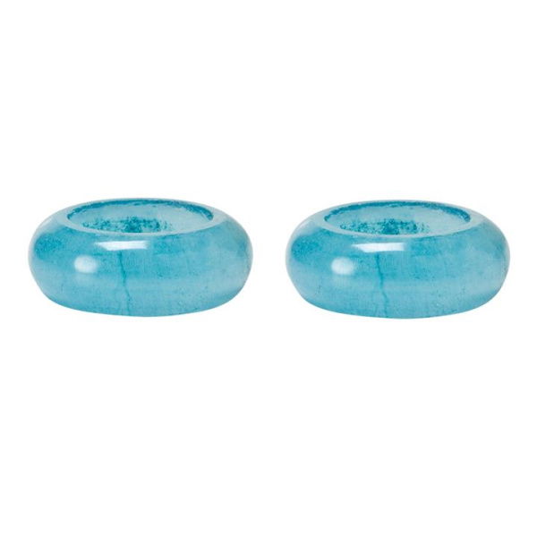 Adairs Blue Carnival Napkin Rings Set of 2