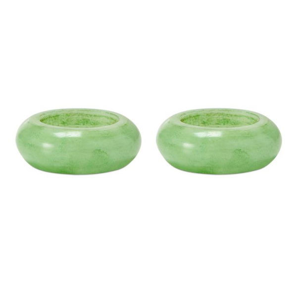 Adairs Green Set of 2 Carnival Green Napkin Rings