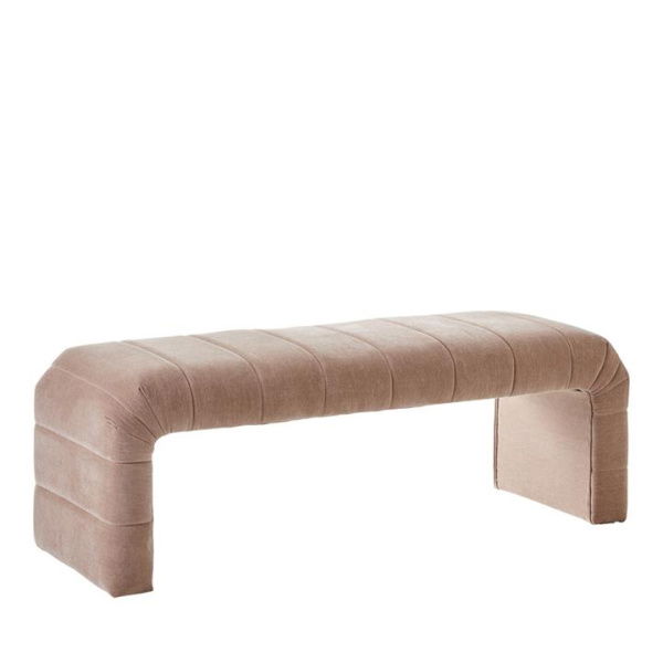 Adairs Pink Bench Seat Carson Dusty Rose Bench Seat Pink