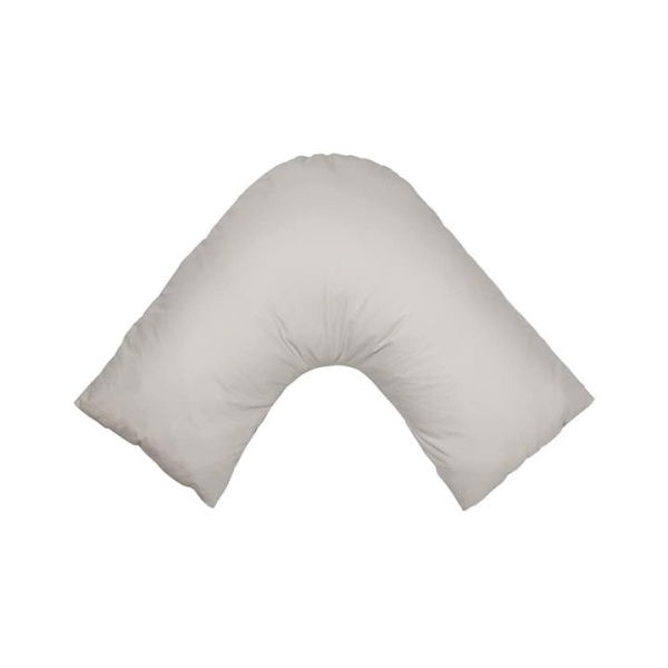 Adairs Grey U Shaped Cloud Pillowcase