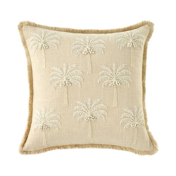 Adairs Natural Coconut Palm Cushion