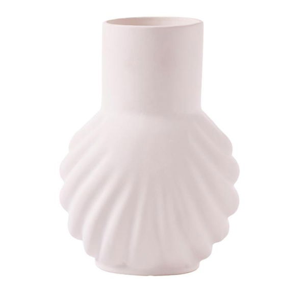 Adairs Conche White Tall Vase (White Vase)