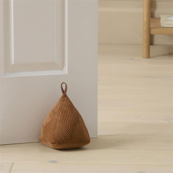 Adairs Corduroy Rust Door Stop (Rust Door Stop)