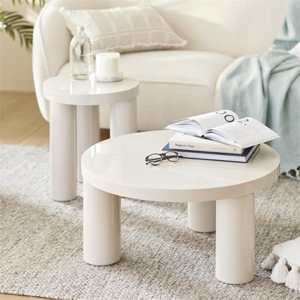 Adairs Natural Coffee Table Cygnet Fawn Coffee Table Natural