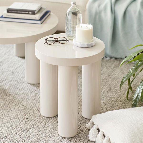 Adairs Natural Side Table Cygnet Fawn Side Table Natural