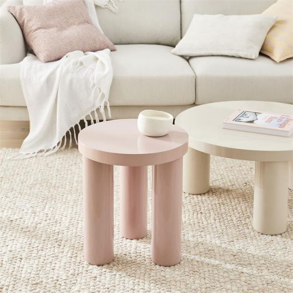 Adairs Purple Cygnet Lilac Side Table