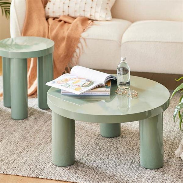 Adairs Green Coffee Table Cygnet Sage