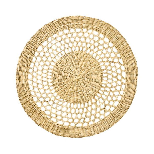 Adairs Natural Placemat Dahlia Seagrass