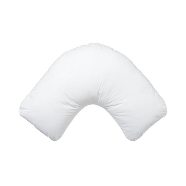 Adairs White U Shape Pillow Dreamer Pillow Range U Shape Medium Profile