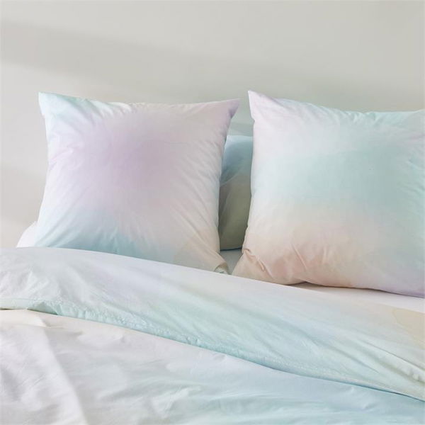 Adairs Purple European Pillowcase Each Dreaming Lilac