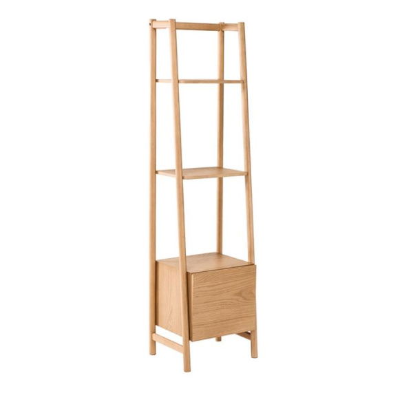 Adairs Natural Elk Oak 3 Tier Shelf