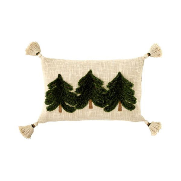 Adairs Green Cushion Festive Green Cushion