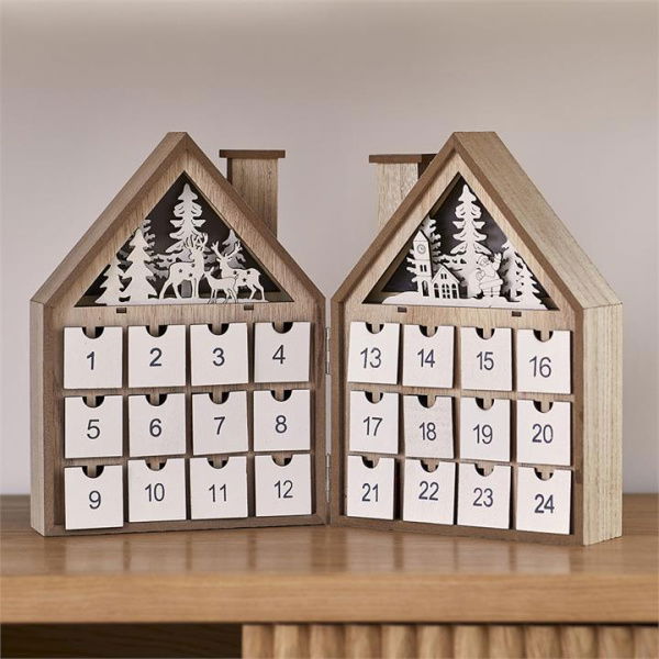 Adairs Natural Festive Scene Advent Calendar