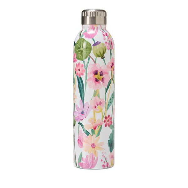 Adairs Fleur Multi Drink Bottle - Pink (Pink Drink Bottle)