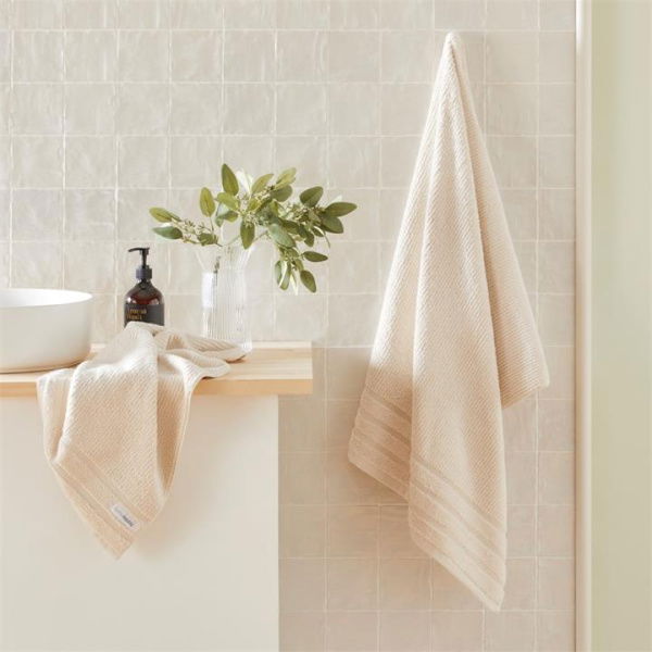 Adairs Natural Flinders Egyptian Beach Bath Sheet