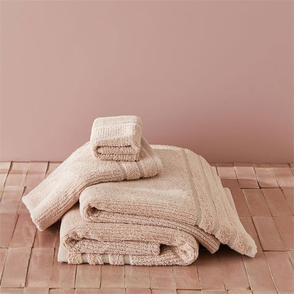 Adairs Pink Bath Mat Flinders Nude Pink Towel Range