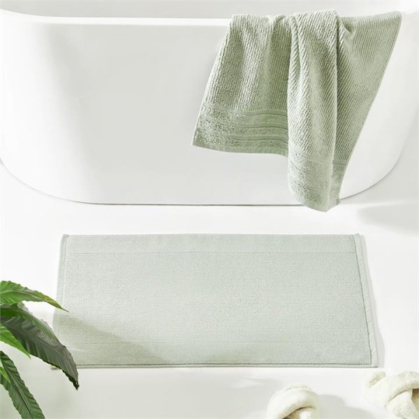Adairs Eucalyptus Green Flinders Towel Range Bath Mat