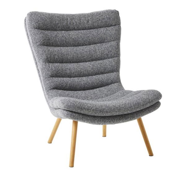 Adairs Grey Chair Glasgow Steel Blue Marle Chair Grey