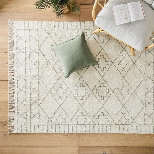 Adairs Natural 200x300cm Iowa Forest & Natural Rug