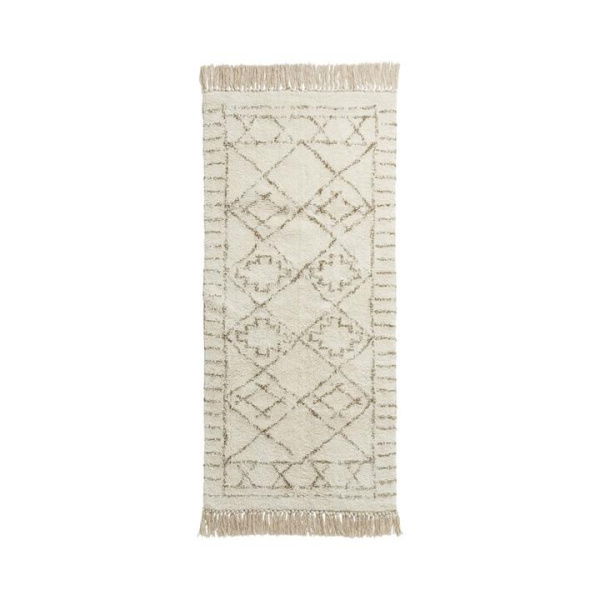 Adairs Iowa Rug Runner Forest/Natural 60x130cm (Natural Rug Runner)