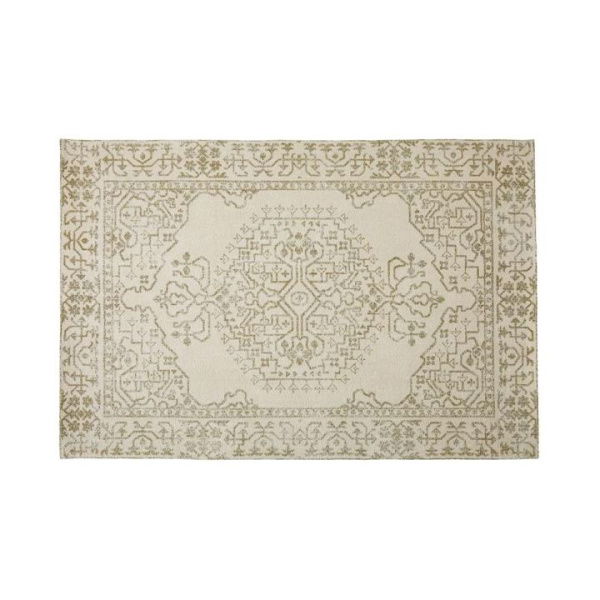 Adairs Iris Natural & Olive Rug (Natural 200x300cm)