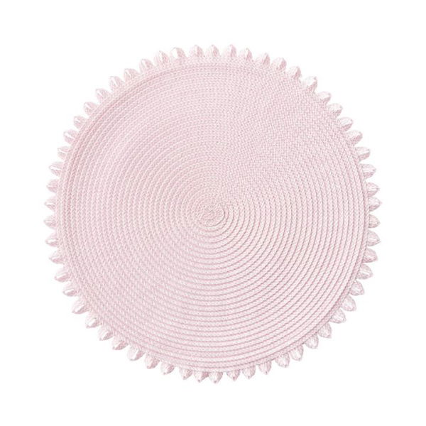 Adairs Jaipur Light Pink Placemat (Pink 2 Pack)