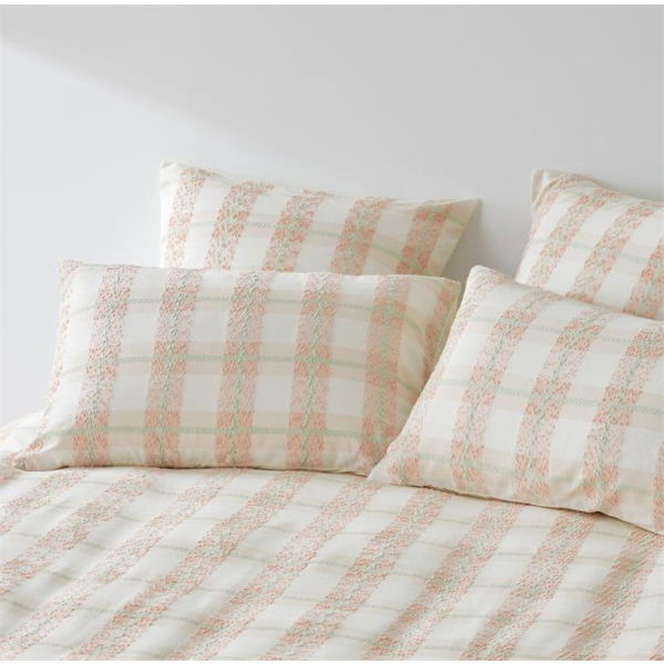 Adairs Pink Double Jemma Pink Salt Quilt Cover Set