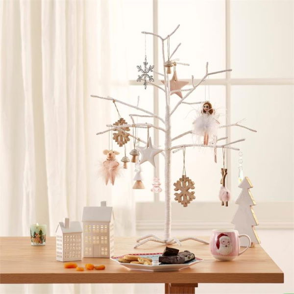 Adairs White Tree Jute White Twig Christmas