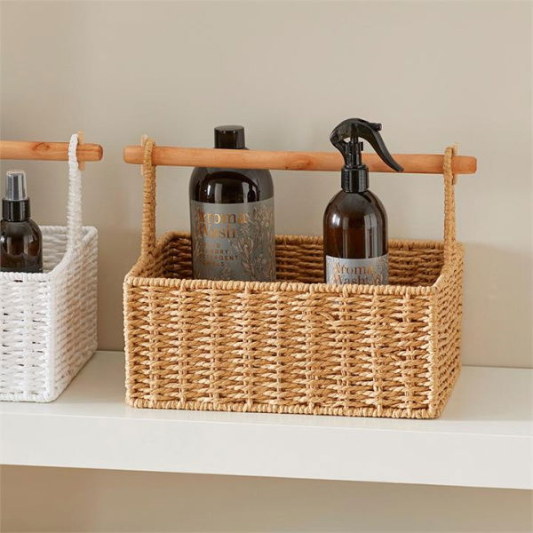 Adairs Natural Kendrick Shelf Storage Basket