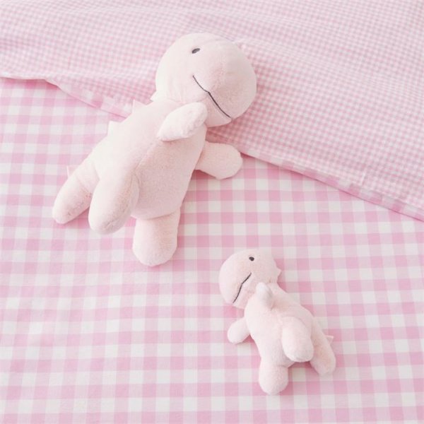 Adairs Kids Baby & Mumma Dino Pink Treasure Toy (Pink Set of 2)