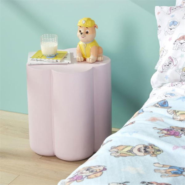 Adairs Kids Daisy Shaped Lilac Side Table - Purple (Purple Side Table)