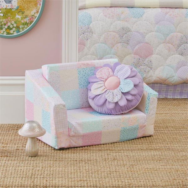 Adairs  Flip Out Sofa Kids Heirloom Pattie Patchwork Flip Out Sofa