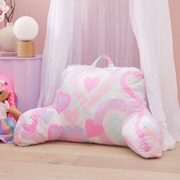 Adairs Kids I Heart You Comfort Buddy - Pink (Pink Cushion)