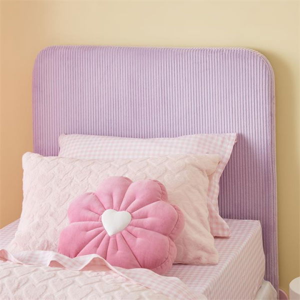 Adairs Kids Kai Lilac Cord Bedhead - Purple (Purple Double)